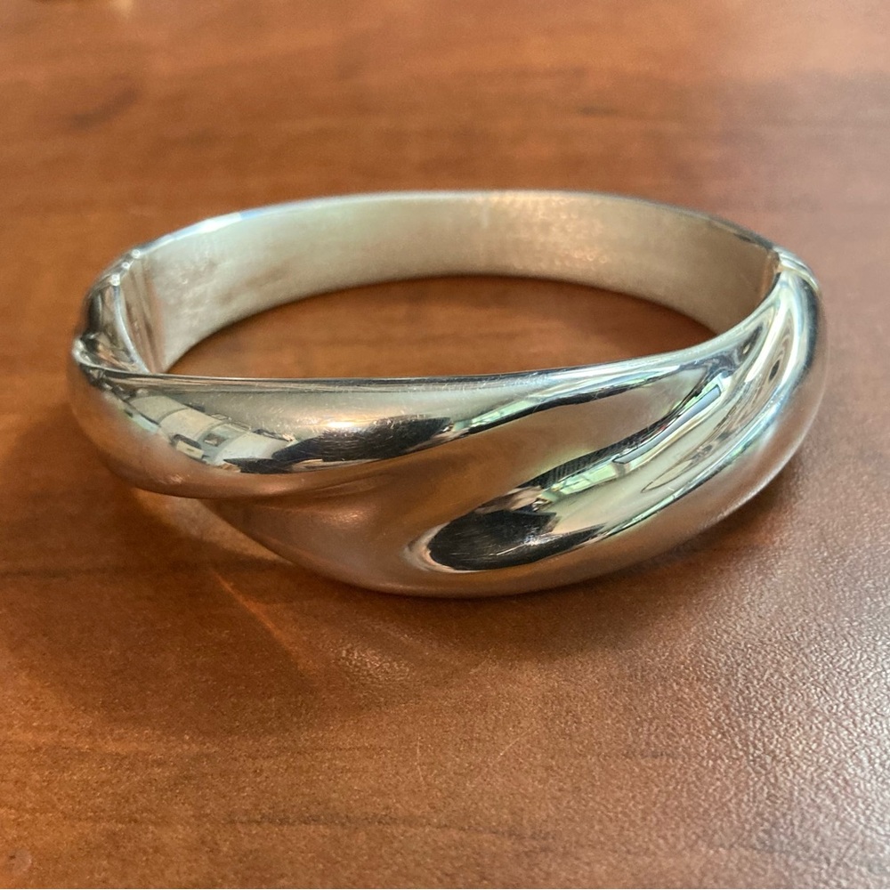 Milor 950 Sterling Silver Hinged Bracelet
